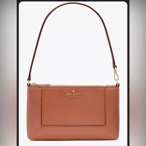 Kate Spade Tan Leather Shoulder Bag